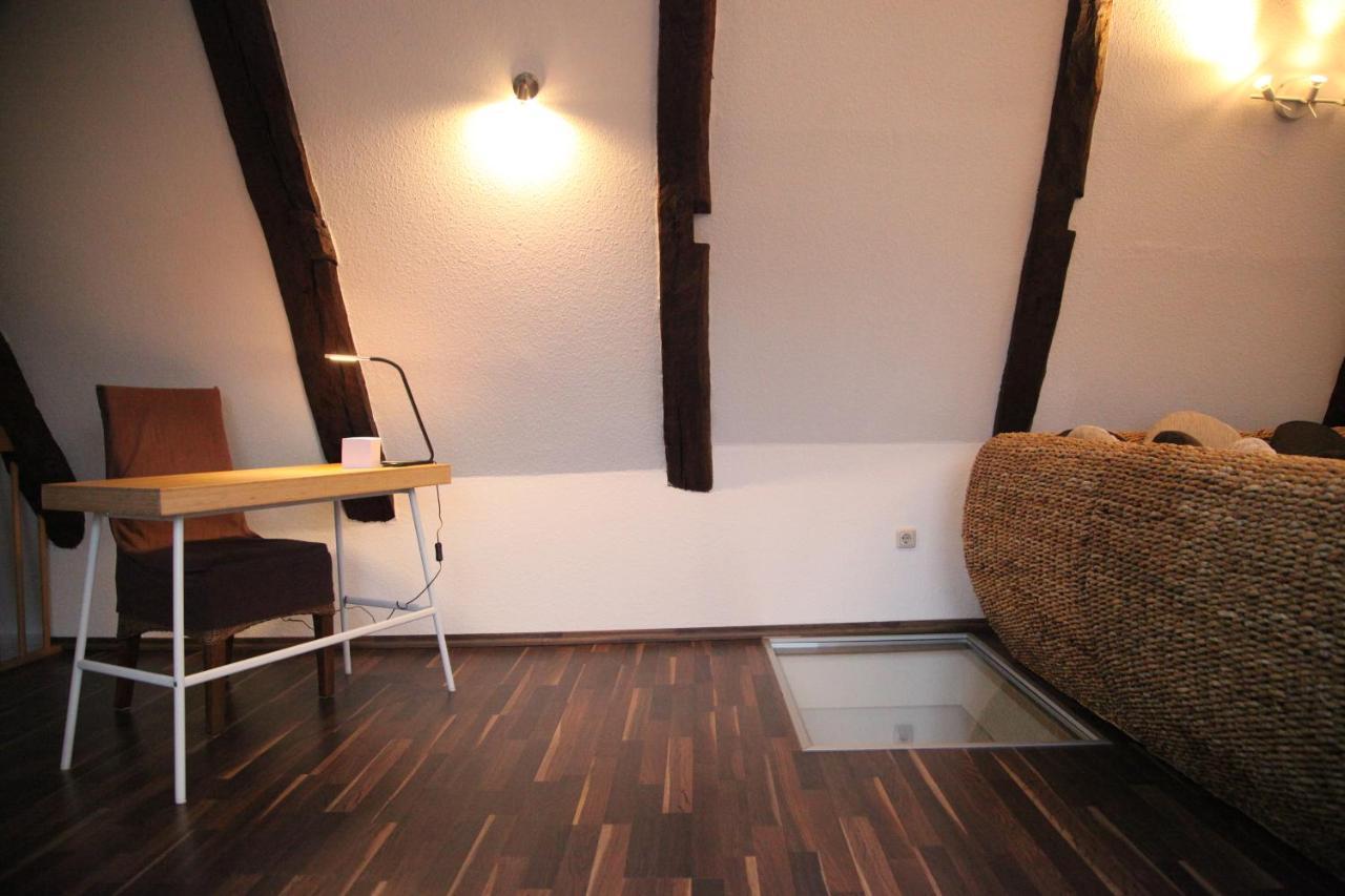 Wunderschoene Dachgeschoss - Maisonette Rostock Exterior foto