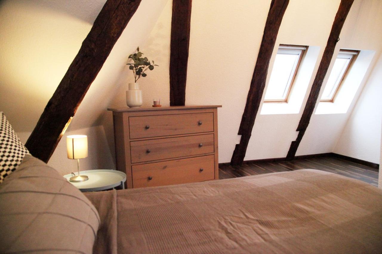 Wunderschoene Dachgeschoss - Maisonette Rostock Exterior foto