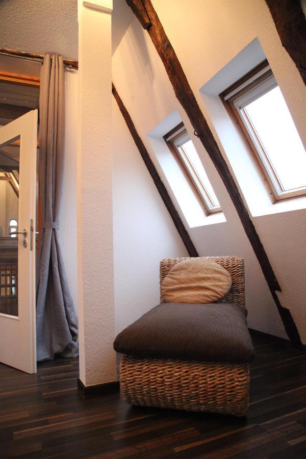 Wunderschoene Dachgeschoss - Maisonette Rostock Exterior foto